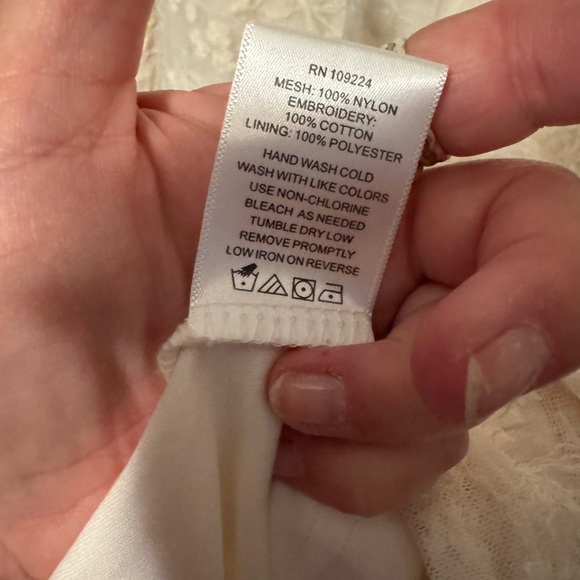 Indigo Soul Ivory Patterned Blouse - Picture 3 of 5